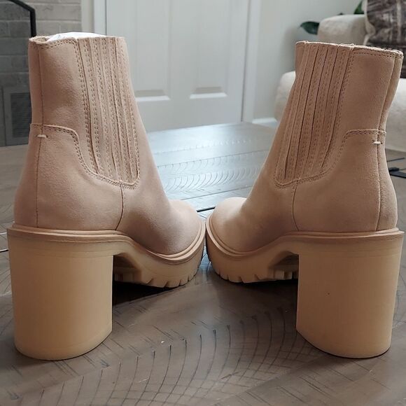 Dolce Vita Caster H2O Dune Suede Boots NWT - Picture 7 of 10